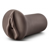 Коричневый мастубратор-вагина Nicole s Kitty - Blush Novelties - в Уссурийске купить с доставкой