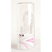 Прозрачная гелевая насадка с клиторальным отростком - 13 см. - Toyfa Basic - в Уссурийске купить с доставкой