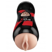 Мастурбатор-вагина Vibrating Pussy Stroker с вибрацией - Pipedream - в Уссурийске купить с доставкой