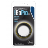 Черно-желтое силиконовое эрекционное кольцо Silicone Go Pro Cock Ring - Blush Novelties - в Уссурийске купить с доставкой