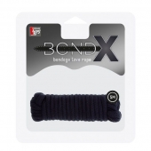 Чёрная веревка для связывания BONDX LOVE ROPE - 5 м. - Dream Toys - купить с доставкой в Уссурийске