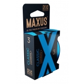 Классические презервативы в железном кейсе MAXUS Classic - 3 шт. - Maxus - купить с доставкой в Уссурийске