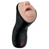 Мастурбатор-ротик Deep Throat Vibrating Stroker - Pipedream - в Уссурийске купить с доставкой