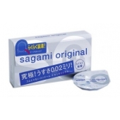 Ультратонкие презервативы Sagami Original QUICK - 6 шт. - Sagami - купить с доставкой в Уссурийске