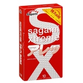Утолщенные презервативы Sagami Xtreme Feel Long с точками - 10 шт. - Sagami - купить с доставкой в Уссурийске
