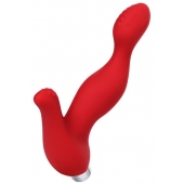 Красный силиконовый вибростимулятор простаты Proman - 12,5 см. - ToyFa - в Уссурийске купить с доставкой
