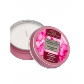 Массажная свеча  Клубника в сливках - БиоМед - купить с доставкой в Уссурийске