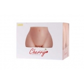 Мастурбатор-полуторс Cherry с вибрацией и двумя любовными тоннелями - KOKOS - в Уссурийске купить с доставкой