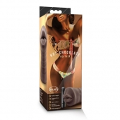 Коричневый мастурбатор-ротик Heather - Blush Novelties - в Уссурийске купить с доставкой