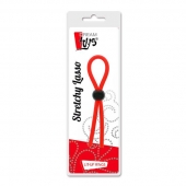 Красное эрекционное лассо с одной бусинкой-утяжкой STRETCHY THICK LASSO - Dream Toys - в Уссурийске купить с доставкой