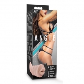 Телесный мастурбатор-ротик Angie - Blush Novelties - в Уссурийске купить с доставкой
