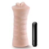 Телесный мастурбатор-ротик Angie - Blush Novelties - в Уссурийске купить с доставкой