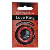 Эрекционное кольцо из киберкожи с пупырышками - Sitabella - в Уссурийске купить с доставкой