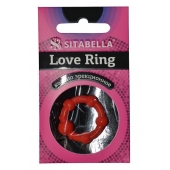 Эрекционное кольцо из киберкожи со стимулирующими бусинами - Sitabella - в Уссурийске купить с доставкой