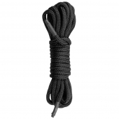 Черная веревка для бондажа Easytoys Bondage Rope - 5 м. - Easy toys - купить с доставкой в Уссурийске