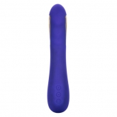 Фиолетовый вибратор с электростимуляцией Intimate E-Stimulator Petite Wand - 18,5 см. - California Exotic Novelties - купить с доставкой в Уссурийске