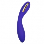 Фиолетовый вибратор с электростимуляцией Intimate E-Stimulator Wand - 21,5 см. - California Exotic Novelties - купить с доставкой в Уссурийске