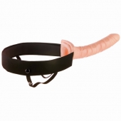 Мужской полый страпон 10  Hollow Strap-On - 24 см. - Pipedream - купить с доставкой в Уссурийске