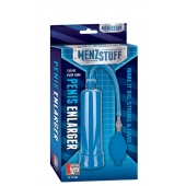 Синяя вакуумная помпа MENZSTUFF PENIS ENLARGER - Dream Toys - в Уссурийске купить с доставкой