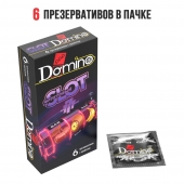Ароматизированные презервативы DOMINO  Фруктовый слот  - 6 шт. - Domino - купить с доставкой в Уссурийске