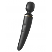 Черный вибратор Satisfyer Wand-er Woman - Satisfyer