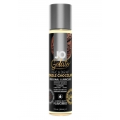 Лубрикант с ароматом шоколада JO GELATO DECADENT DOUBLE CHOCOLATE - 30 мл. - System JO - купить с доставкой в Уссурийске