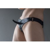 Черные трусики Better с анальной насадкой - 8 см. - Lola Games - купить с доставкой в Уссурийске