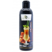 Интимный гель-смазка JUICY FRUIT с ароматом солёной карамели - 200 мл. - БиоМед - купить с доставкой в Уссурийске