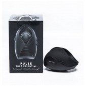 Черный инновационный мужской вибратор PULSE SOLO ESSENTIAL - Hot Octopuss - в Уссурийске купить с доставкой