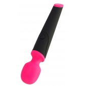 Черно-розовый вибростимулятор ASTER - 19,5 см. - ToyFa в Уссурийске Черно-розовый вибростимулятор ASTER - 19,5 см. - ToyFa