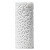 Белый 3D мастурбатор PILE - Tenga - в Уссурийске купить с доставкой