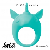 Зеленое эрекционное кольцо Unicorn Alfie - Lola Games - в Уссурийске купить с доставкой