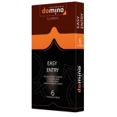 Презервативы с увеличенным количеством смазки DOMINO Easy Entry - 6 шт. - Domino - купить с доставкой в Уссурийске