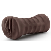 Коричневый мастурбатор-вагина Hot Chocolate Brianna - Blush Novelties - в Уссурийске купить с доставкой
