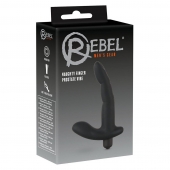Черный вибромассажер простаты Naughty Finger Prostate Vibe - 13,8 см. - Orion - в Уссурийске купить с доставкой
