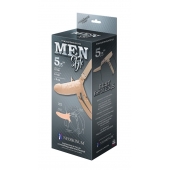 Телесный мужской парапротез MEN STYLE - 15 см. - LOVETOY (А-Полимер) - купить с доставкой в Уссурийске