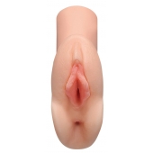 Телесный мастурбатор Perfect Pussy Double Stroker - Pipedream - в Уссурийске купить с доставкой