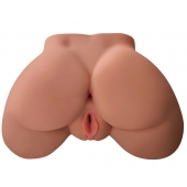Кофейный мастурбатор-полуторс Perfect Ass Masturbator - Pipedream - в Уссурийске купить с доставкой