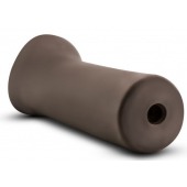 Коричневый мастурбатор-ротик Naughty Nicole - Blush Novelties - в Уссурийске купить с доставкой