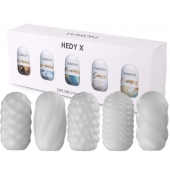 Набор из 5 мастурбаторов Hedy X5 Mixed - Svakom - в Уссурийске купить с доставкой