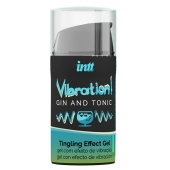 Жидкий интимный гель с эффектом вибрации Vibration! Gin   Tonic - 15 мл. - INTT - купить с доставкой в Уссурийске