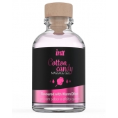 Массажный гель с согревающим эффектом Cotton Candy - 30 мл. - INTT - купить с доставкой в Уссурийске