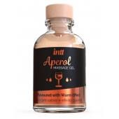 Массажный гель с согревающим эффектом Aperol - 30 мл. - INTT - купить с доставкой в Уссурийске