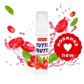 Гель-смазка Tutti-frutti со вкусом барбариса - 30 гр. - Биоритм - купить с доставкой в Уссурийске