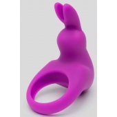 Фиолетовое эрекционное виброкольцо Happy Rabbit Cock Ring Kit - Happy Rabbit - в Уссурийске купить с доставкой