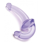 Фиолетовый безремневой страпон Strapless Strap-On - Lux Fetish - купить с доставкой в Уссурийске