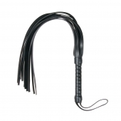 Черный флоггер Flogger Whip - 46 см. - Easy toys - купить с доставкой в Уссурийске