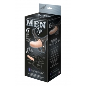 Пустотелый фаллопротез MEN STYLE - 17,5 см. - LOVETOY (А-Полимер) - купить с доставкой в Уссурийске