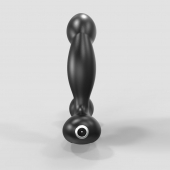 Черный вибромассажер простаты и промежности Prostate Pro с пультом ДУ - Bathmate - в Уссурийске купить с доставкой