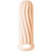 Телесный фаллоудлинитель Homme Wide - 13 см. - Lola Games - в Уссурийске купить с доставкой
